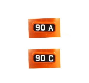 Kato N 11650 Scale Alternate Number Boards for Milwaukee Road FP7A,