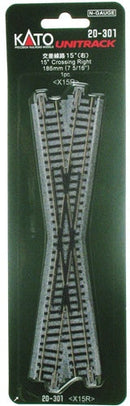 Kato N 20301 Unitrack 15-Degree Right Hand Crossing