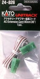 Kato KAT24-826 AC Extension Cord -- 35"  88.9cm, All Scales