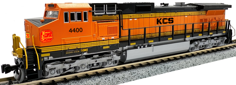 PREORDER Kato N 1763519 C44-9W Kansas City Southern4400