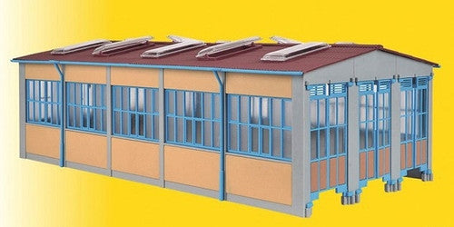 Kibri HO 39450 3-Track Era III-V Locomotive Shed Kit (d)