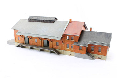 Kibri HO 39462 Freight Shed with Extra Loading Platform Kit