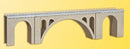 Kibri HO 39720 Viaduct Stone Arch Bridge Single Track 23-3/8 x 2-13/16 x 4-13/16" 58.4 x 7 x 12cm
