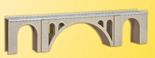 Kibri HO 39720 Viaduct Stone Arch Bridge Single Track 23-3/8 x 2-13/16 x 4-13/16" 58.4 x 7 x 12cm