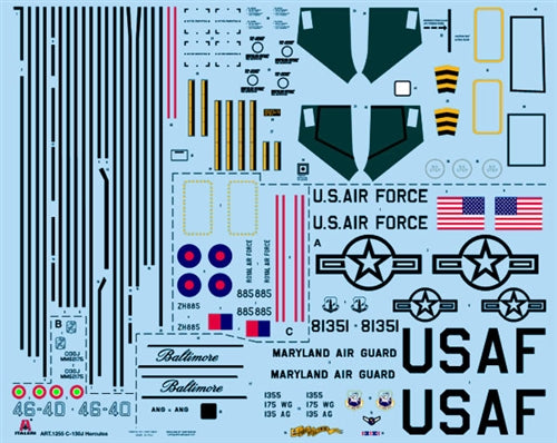 Italeri 1255 - SCALE 1 : 72 C - 130J HERCULES