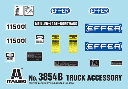 Italeri 3854 TRUCK ACCESSORIES II 1:24