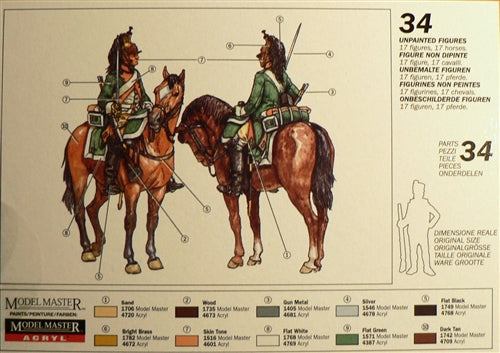 Italeri 6015 - SCALE 1 : 72 French Dragoons