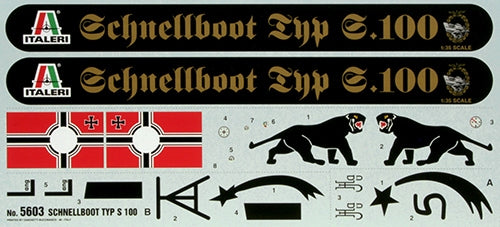Italeri 5603 SCHNELLBOOT S - 100 - PRM EDITION 1:35