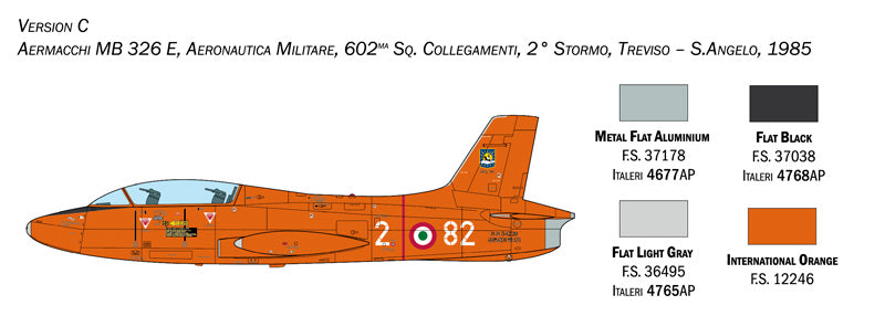 Italeri 2814 - SCALE 1 : 48 MB-326