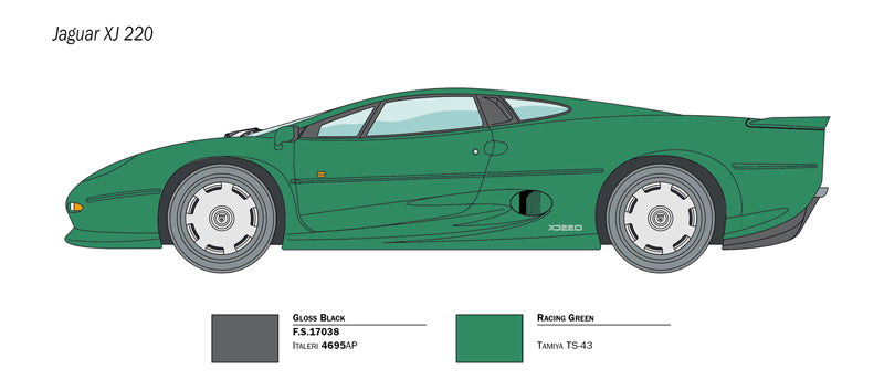 Italeri 3631 Jaguar XJ 220 1:24