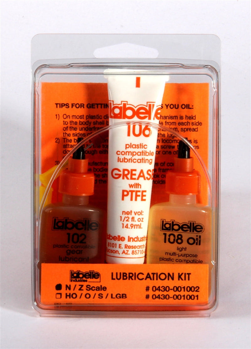 Labelle 1002 N/Z Complete Lubricant Set