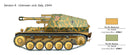Italeri 7061 SD.KFZ.124 WESPE 1:72