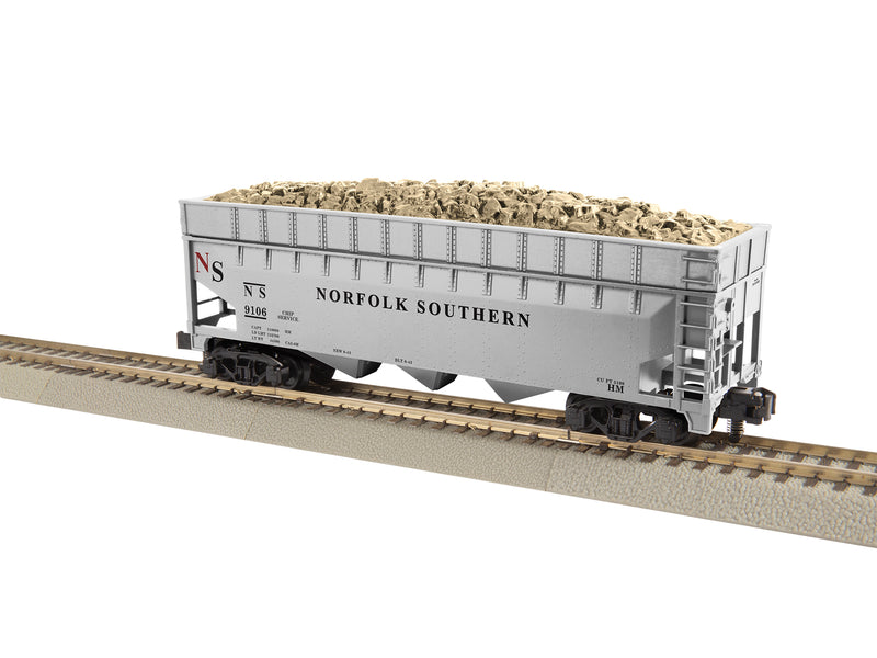 Lionel S 2219281 American Flyer Woodchip Hopper, Norfolk Southern