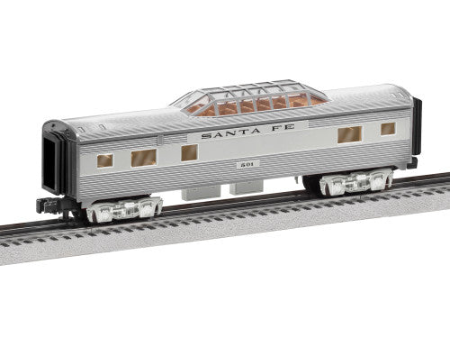 Lionel O 2227240 Add-On Vista Dome, Santa Fe (Chief)