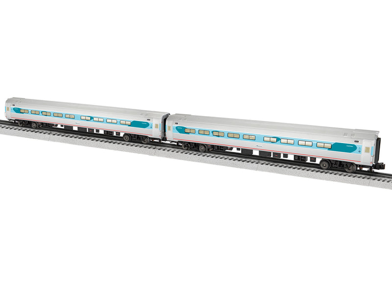 Lionel O 2227300 Amfleet Coaches, Amtrak Phase V (2)