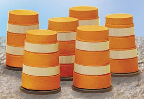 Lionel O 6-32922 Highway Barrels (6)