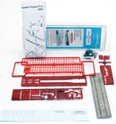 Lonestar Models HO 5001 Trailmobile 40' Flatbed Trailer Kit, Gray