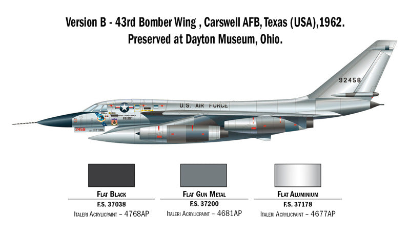 Italeri 1142 - SCALE 1 : 72 B - 58 HUSTLER