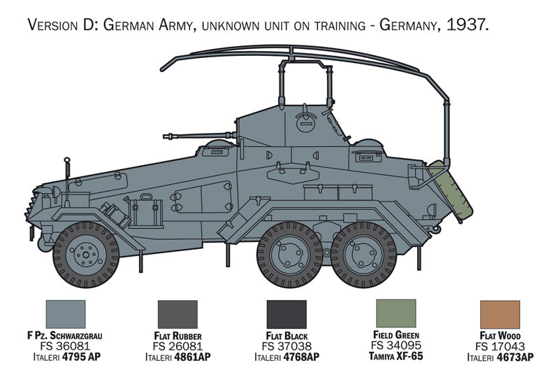 Italeri 6433 - SCALE 1 : 35 Sd. Kfz. 232 6 Rad.