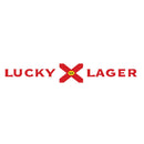 Atlas N 60000142D Lettering and Logos for Atlas 1984 LNT 9000 Tractor Cab, Lucky Lager (white, red)