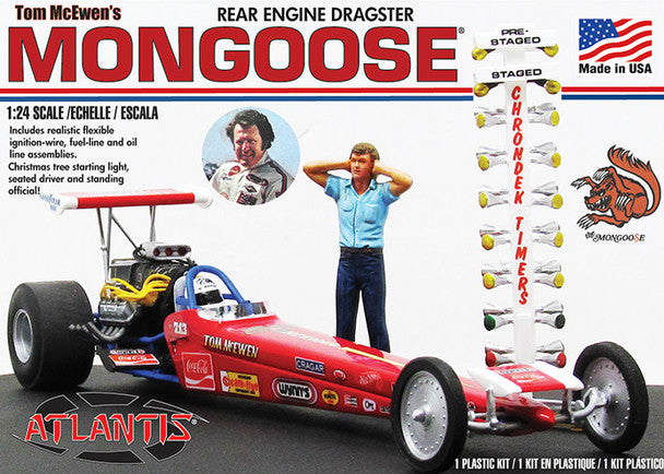 Atlantis Models M7529 1/24 TOM REAR ENG DRAGSTR