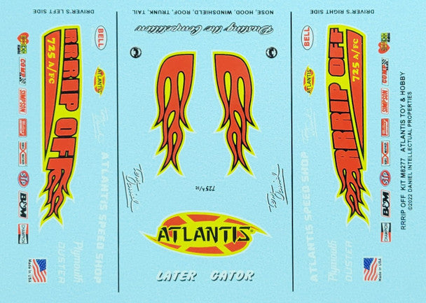 Atlantis Models M8277 1/32 RIP OFF FUNNY SNAP