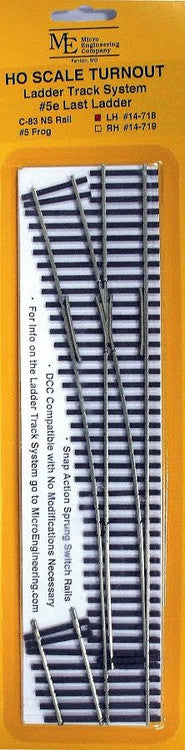 Micro Engineering HO 14-718 Code 83 Yard Ladder