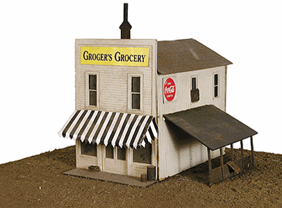 Micro Engineering HO 70-604 Groger's Grocery Kit