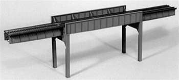 Micro Engineering HO 75-530 110' Combination Bridge Thru Girder and Deck Girder