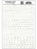 Woodland Scenics MG702 Dry Transfer Decals, Roman RR (White)