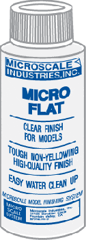 Microscale Industries MI-3 Micro Coat - 1oz  29.6mL -- Flat, All Scales