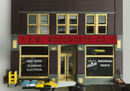 Miller Engineering O/HO 88-2001 Large F.W. Woolworth Sign, Animated Neon Style Sign Kit