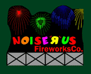 Miller Engineering HO/O 9781 Noise-R-Us Fireworks Billboard, Animated Neon Style Sign Kit
