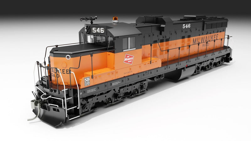 PREORDER Rapido 050627 HO EMD SD9 High Nose - ESU LokSound and DCC -- Burlington Northern