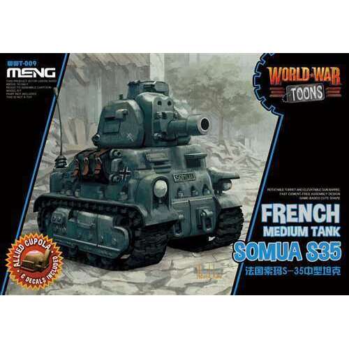 Meng French Medium Tank Somua S-35 (CARTOON MODEL)