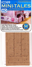 Monroe Models HO 2309 Junk Yard Fence Kit