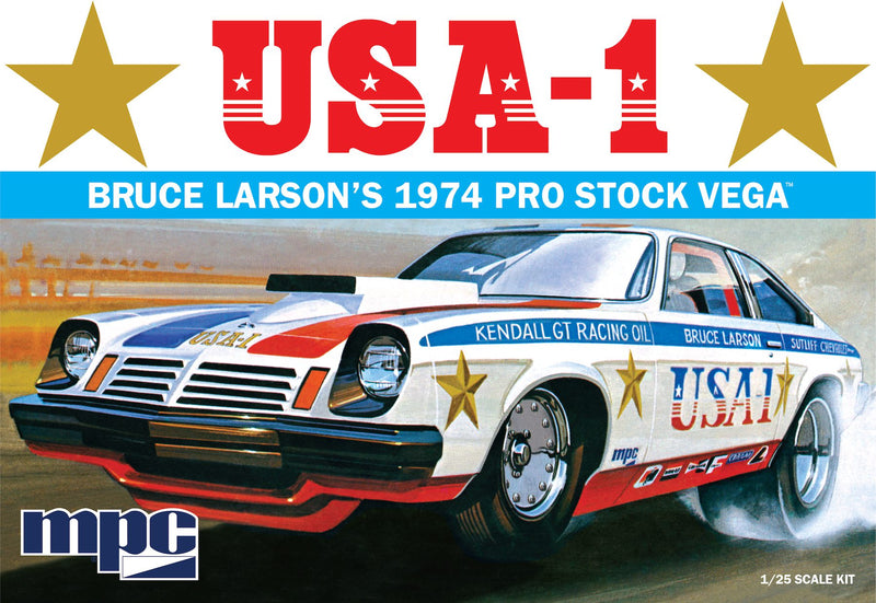 MPC 828 Bruce Larson USA-1 Pro Stock Vega