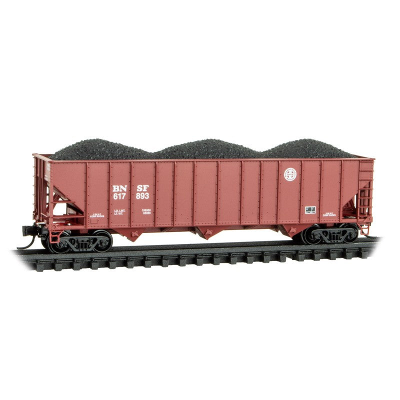 Micro-Trains N 10800641 100-Ton Coal Hopper, Burlington Northern Santa Fe