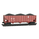 Micro-Trains N 10800642 100-Ton Coal Hopper, Burlington Northern Santa Fe