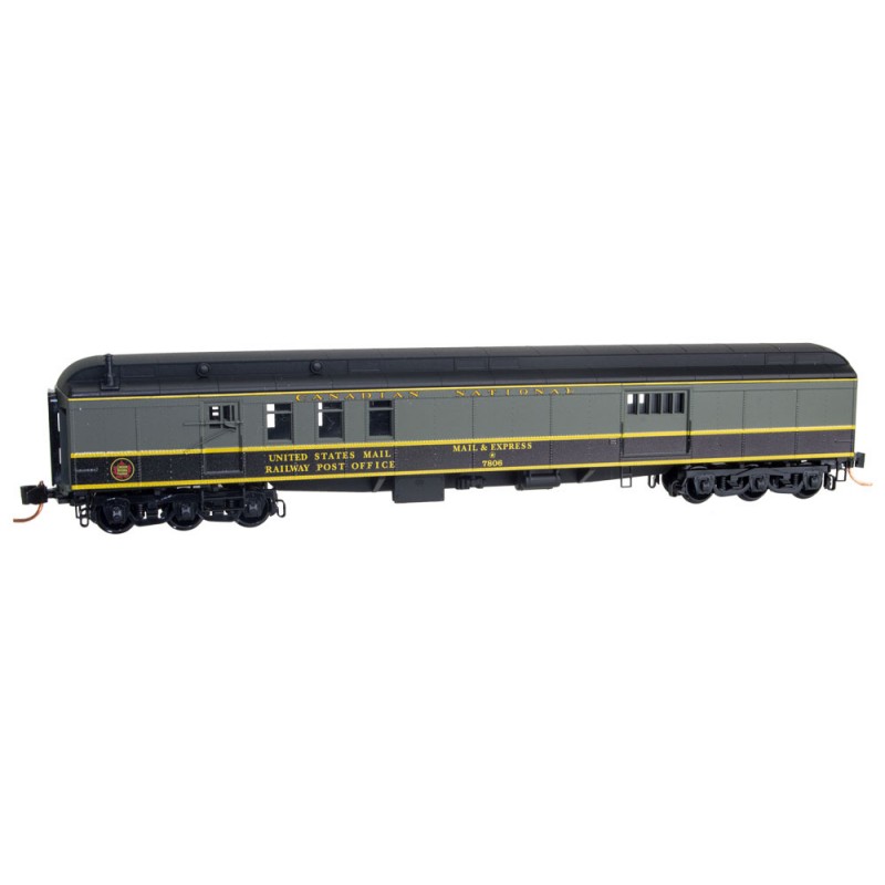 Micro-Trains N 14800150 70' Heavyweight Mail Baggage Car, Canadian National