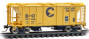 Micro-Trains 095 00 090 PS-2, 2 Bay Covered Hopper, Chessie B&O