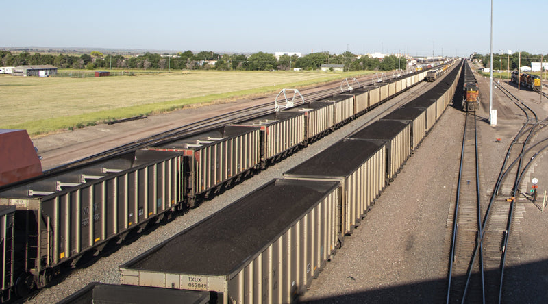 PREORDER Rapido 169057 HO AutoFlood III Rapid Discharge Coal Hopper w/Load 6-Pack - Ready to Run -- Tennesee Valley Authority TVAX Set