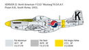 Italeri 1452 North American F-51D Mustang Korean War 1:72