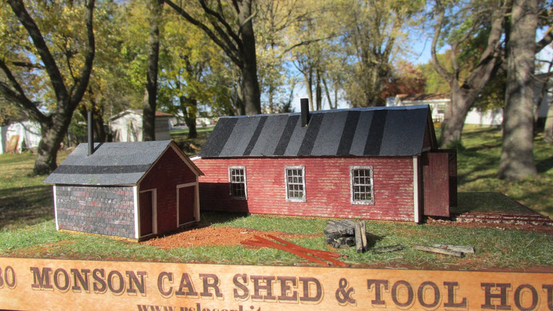 RSlaserKits SCM-206 HOn30 Monson Car Shed and Tool Shed