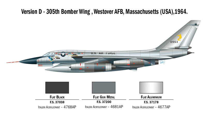 Italeri 1142 - SCALE 1 : 72 B - 58 HUSTLER