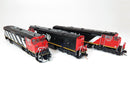 PREORDER Rapido 540045 N GE Dash 8-40CM - Standard DC -- British Columbia Railway