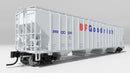 PREORDER Rapido 560005 N Procor 5820 Covered Hopper 6-Pack - Ready to Run -- Procor Ltd. UNPX (gray, low black solid lettering)