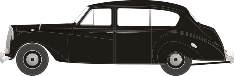 PREORDER Oxford Diecast N NAP007 Austin Princess Limousine, Black
