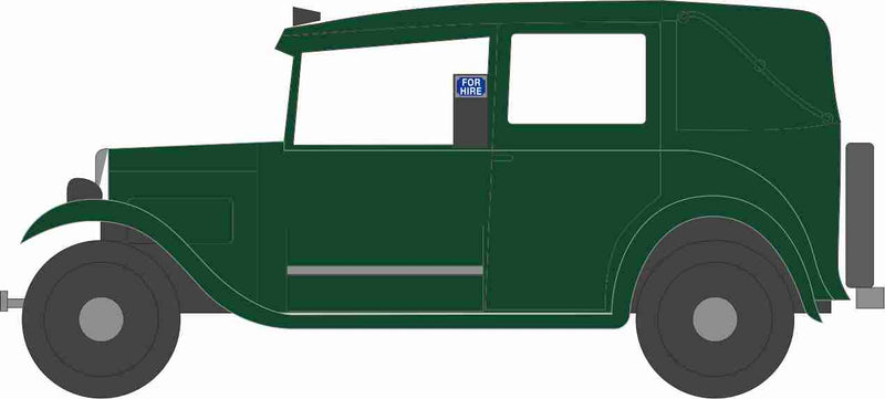 PREORDER Oxford Diecast N NAT005 Austin Low Loader Taxi, Green