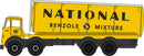Oxford Diecast N NFG015 Moden FG Cylindrical Tanker, National Benzole